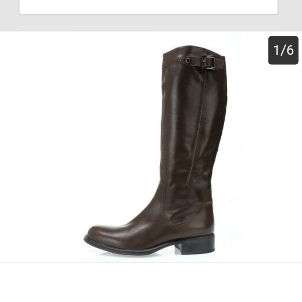 Aquatalia brown leather‎ boots